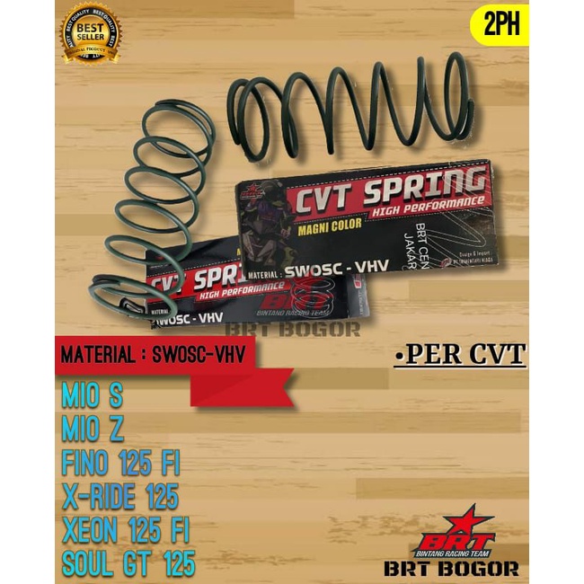 Spring cvt BRT mio s/ mio z /fino 125 fi /Xeon GT 125 fi / Soul gt 125 fi/ Mio m3 Brt bogor original