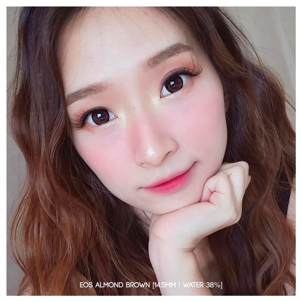 MIKHAYLOVESHOP Softlens Almond Brown | EOS