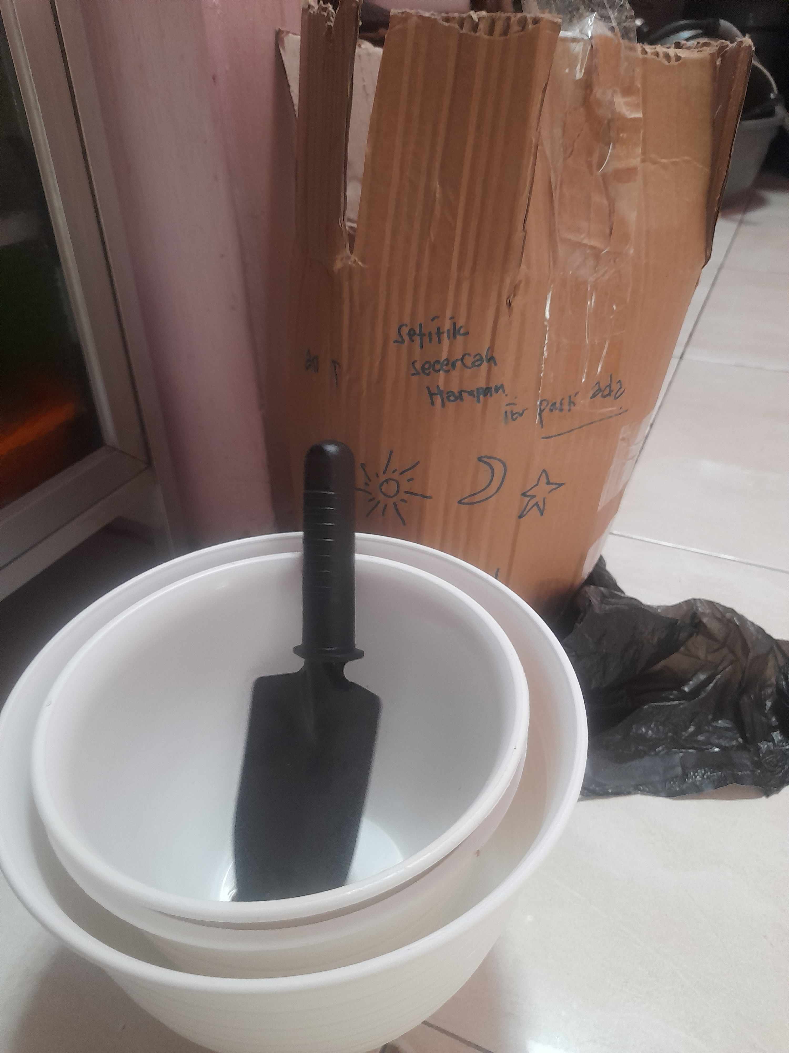 Skop Taman Sekop Untuk Kebun Gali Tanah Pupuk Tanaman Murah Mini