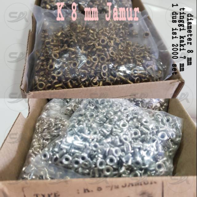 

[DUS] KELING JAMUR 8 MM F (2.000 SET)