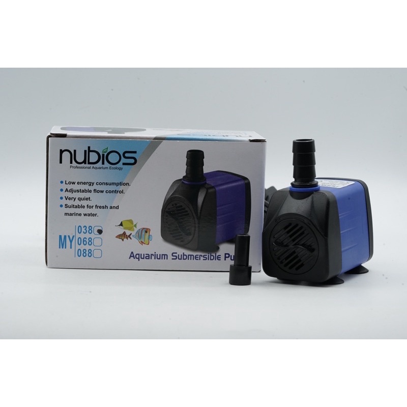 Nubios MY-038 Pompa Celup Aquarium Aquascape Hidroponik Mini Water Pump Submersible pump water pumps
