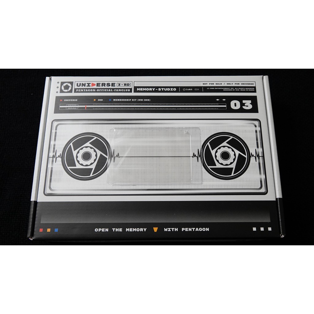 Pentagon 3rd Official Membership Universe Kit Sharing