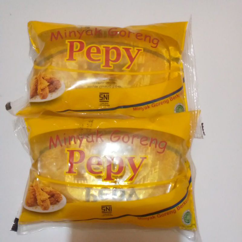 

1 pcs minyak goreng bantal pepy