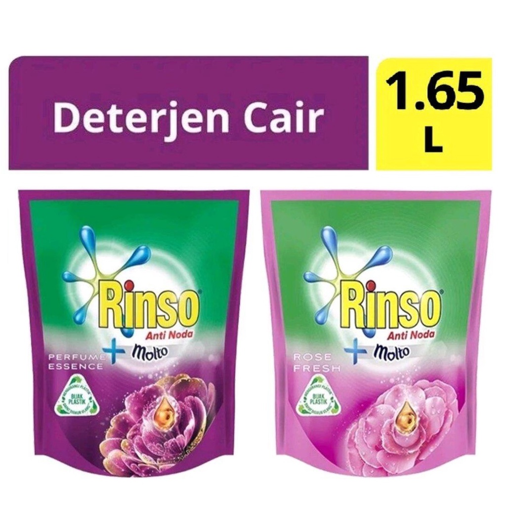 Rinso Molto Anti Noda 1650 ml All Varian - Rinso Cair 1,65 L #UNI