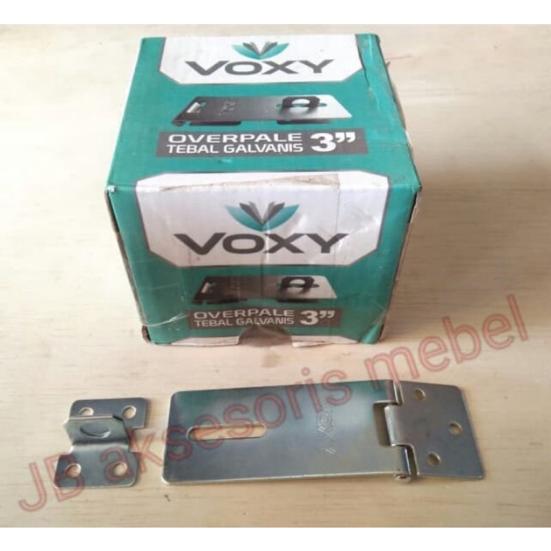 OVERVAL OVERPAL 3" (7,5 cm) / PLAT TEMPAT CANTOLAN GEMBOK