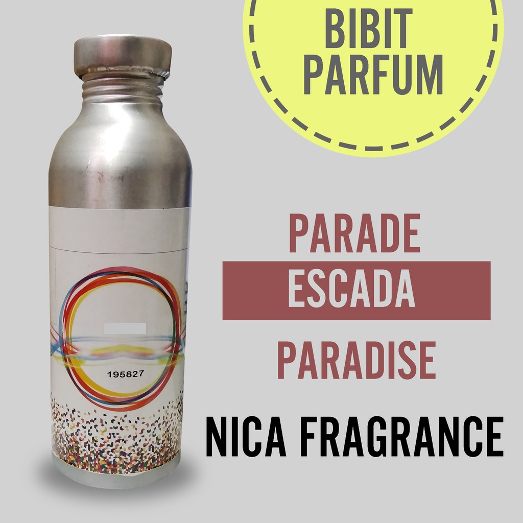 Bibit Parfum Murni PARADISO - PARADE Nica Fragrance 250ml Segel Pabrik