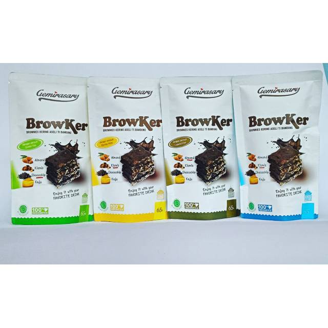 

PROMO - Browker - Snack Brownies Kering - 65 gr