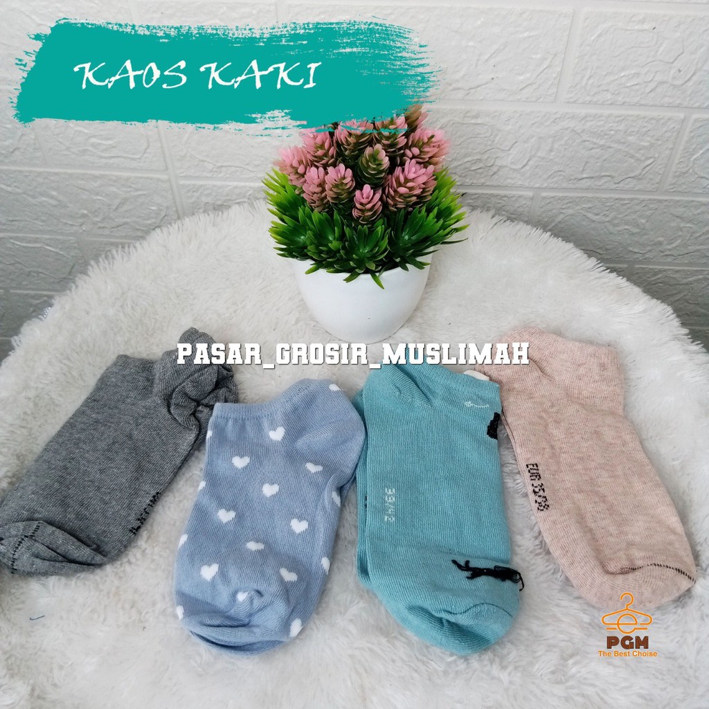 KAOS KAKI PENDEK SEMATA KAKI PRIA / WANITA TERBARU TERMURAH PASAR_GROSIR BISA ( COD )