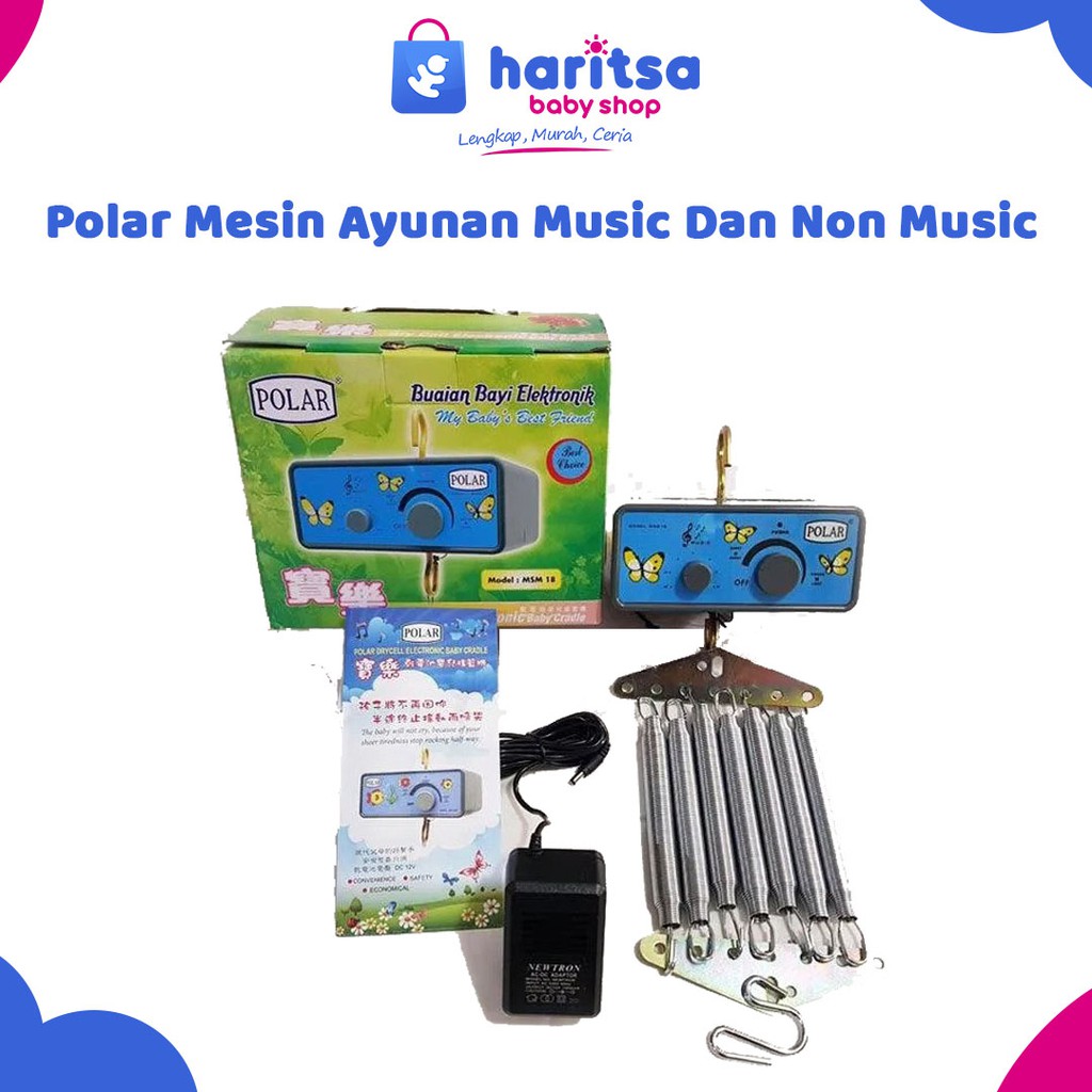 Polar Mesin Ayunan Music Dan Non Music / Per Tiang Ayunan Bayi