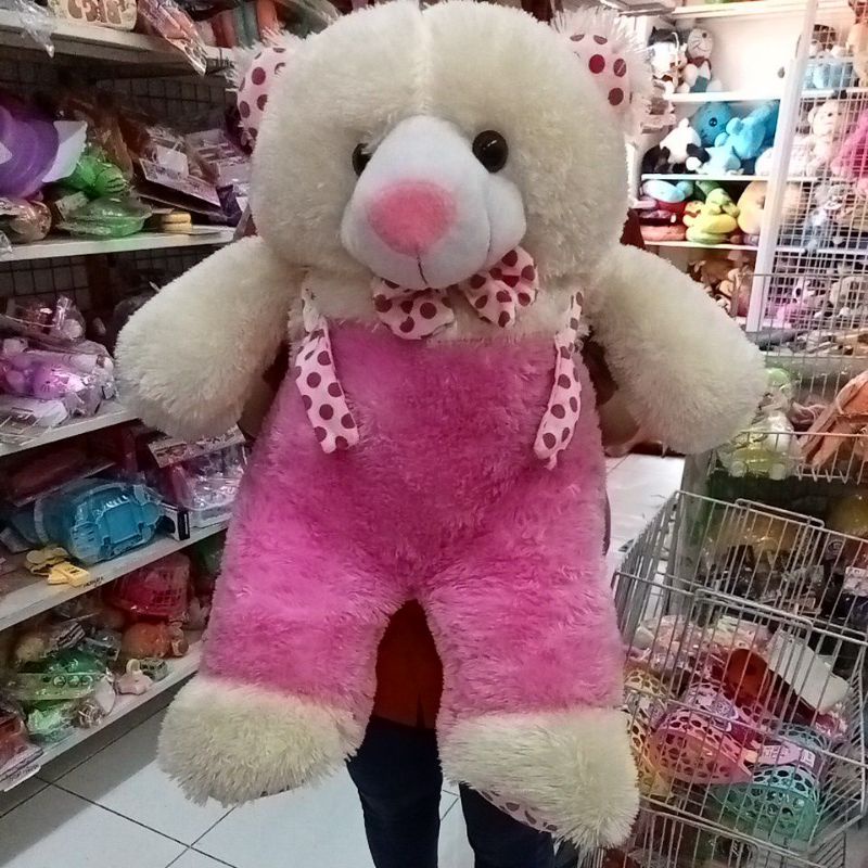Boneka Panda Bear Bendiri Warna pastel Empuk Lembut dan Nyaman