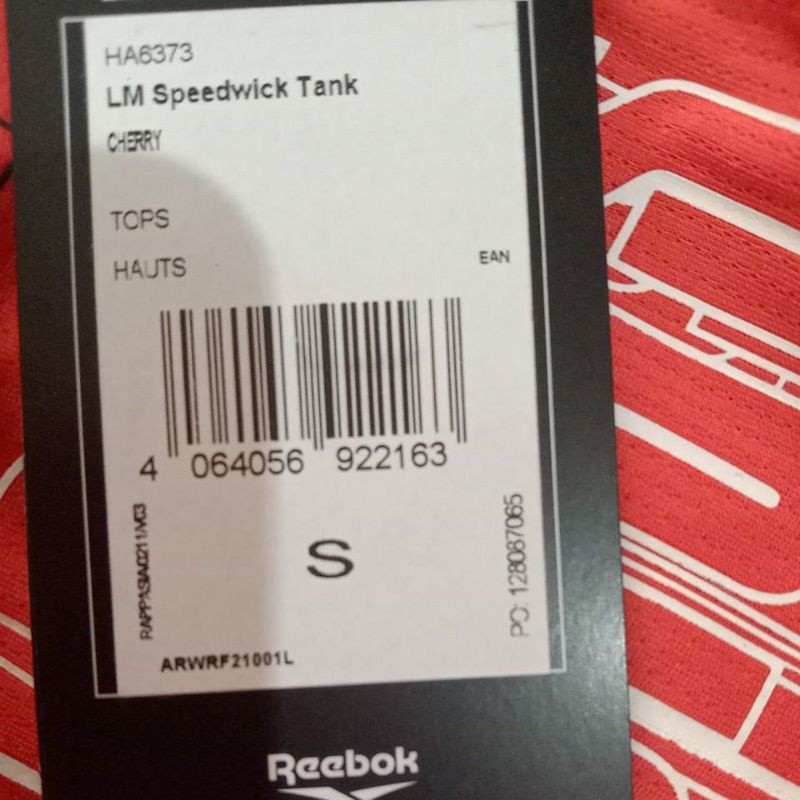 kaos tangtop Reebok LM SPEEDWICK TANK