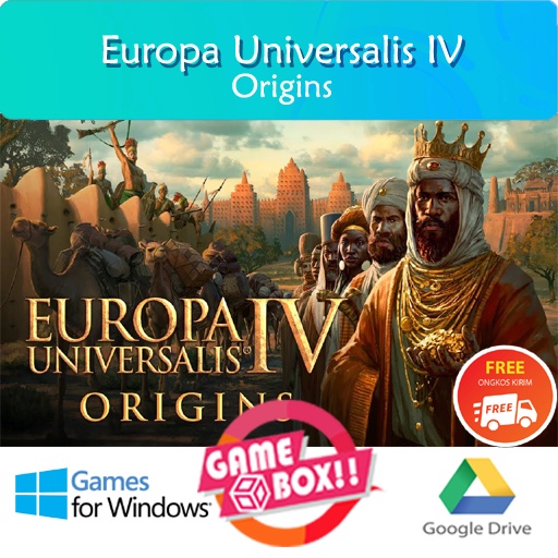 EUROPA UNIVERSALIS IV ORIGINS - PC LAPTOP GAMES