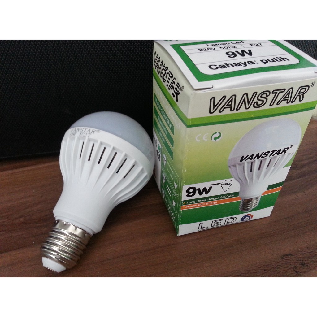 LAMPU LED 9W merk Vanstar Grosir Termurah