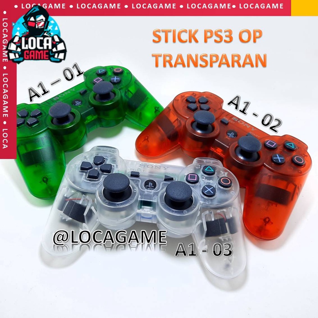 STICK STIK PS3 WIRELESS TRANSPARAN