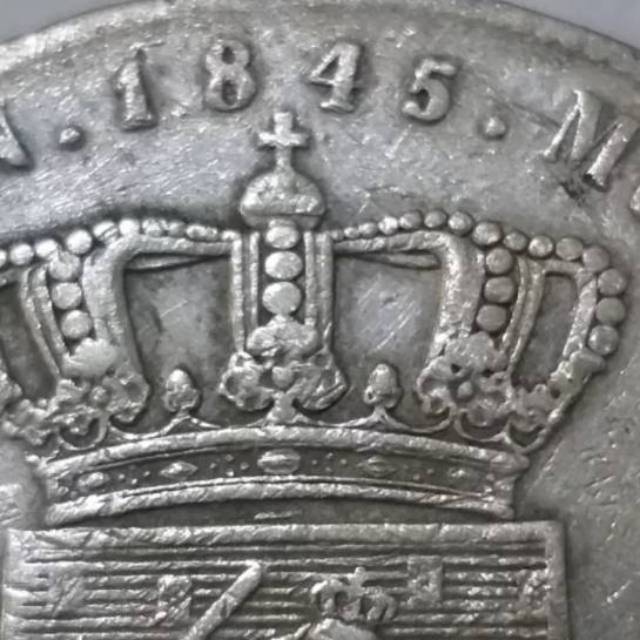 SW22.5G-1.. 1 PC KOIN ASLI 2.5 GULDEN WILLEM II