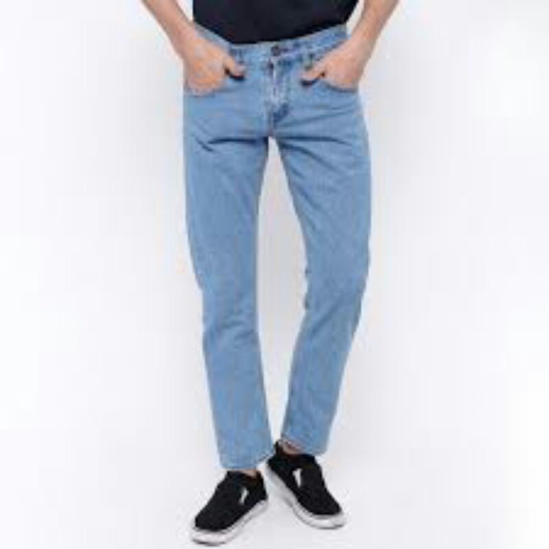 Celana Jeans Pria Panjang Skinny Slim Fit Panjang Melar Promo Awal