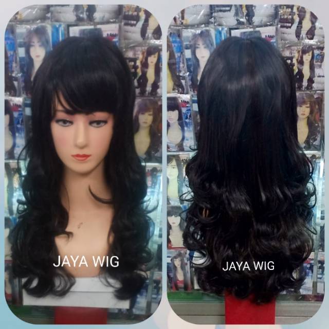 WIG KERITING PANJANG