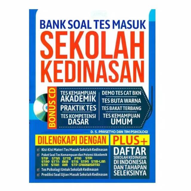 Buku Bank Soal Tes Masuk Sekolah Kedinasan Shopee Indonesia