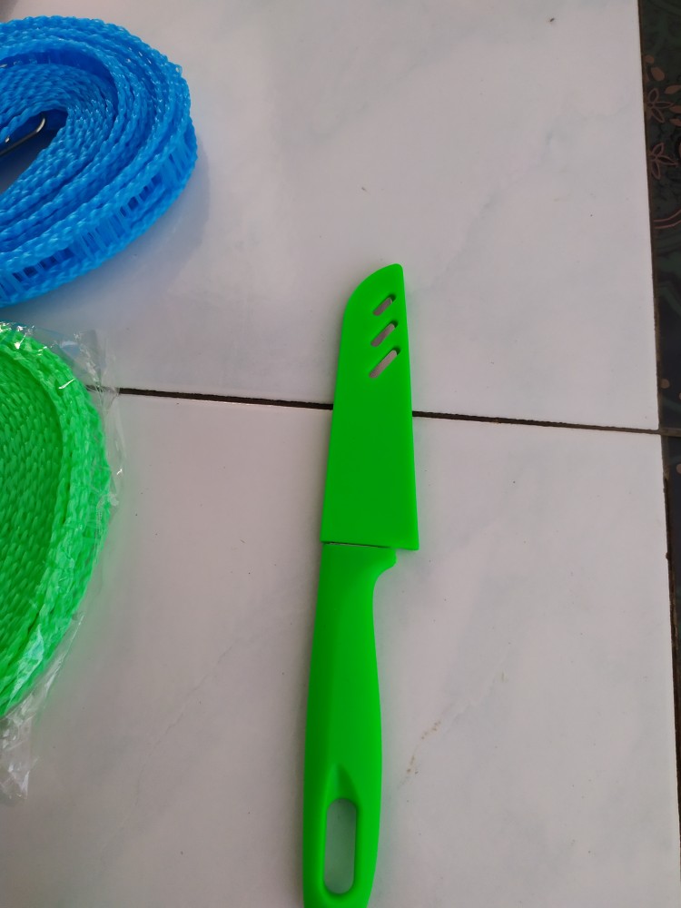 Pisau Pengupas Pemotong Buah Sayur Daging Stainless Steel Anti Karat Serbaguna