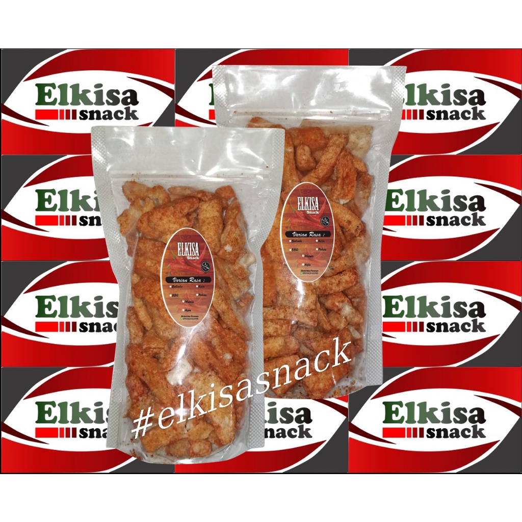 

[ELKISA SNACK] BASRENG STIK PEDAS /MAKARONI/SNACK PEDAS/ CEMILAN ENAK/MAKAN RINGAN/SNACK MURAH 100gram