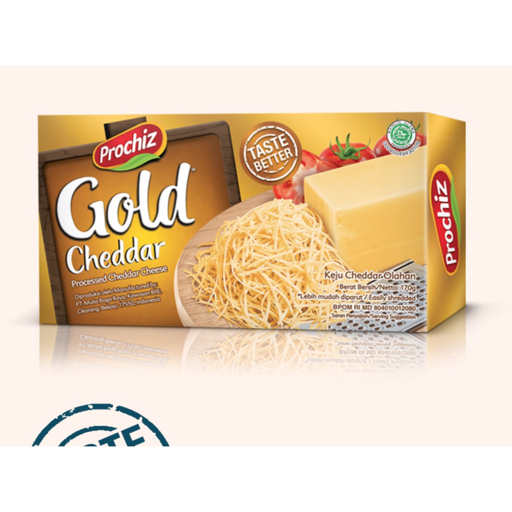 

KEJU PROCHIZ GOLD CHEDDAR CHEESE PRO CHIZ CHEDAR