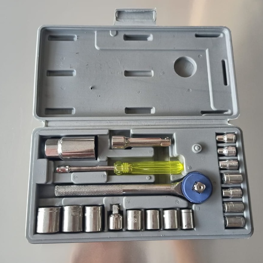 Kunci Sok 21 Pcs / Kunci Sock / Kunci Sok Set / Kunci Sock Set / Untuk sepeda motor mesin mobil