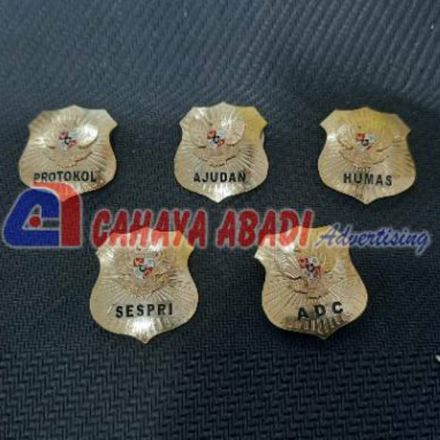 Pin Protokol | Ajudan | Humas | ADC | Sespri