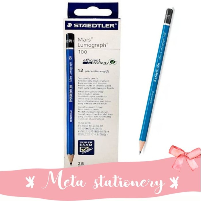 

Diskon Pensil 2B Staedtler (12Pc) Trendi