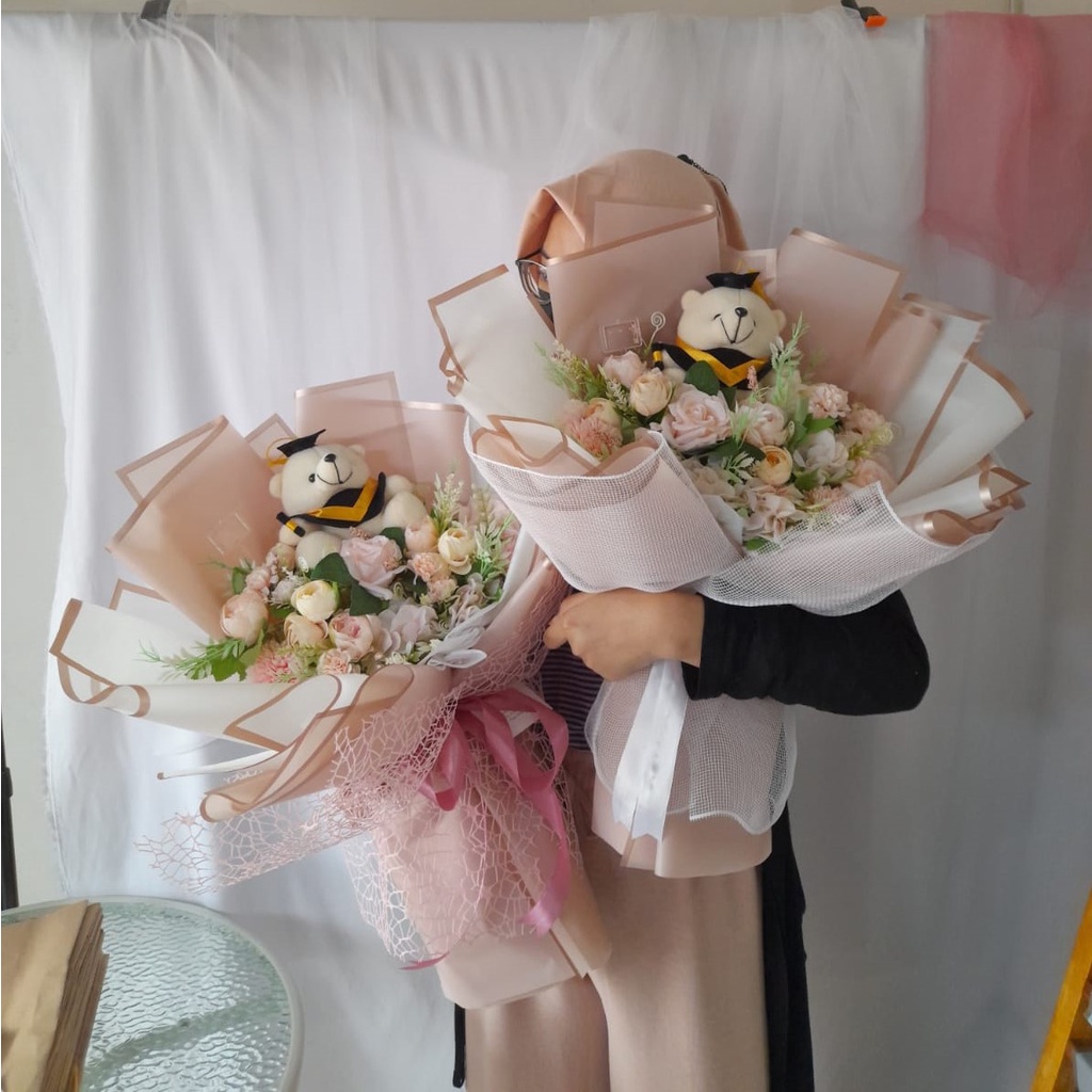 BUKET BUNGA ARTIFICIAL BUNGA PALSU [Briella Bouquet]