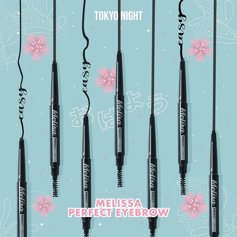 Melisa Pensil Alis Putar / Automatic Eyebrow Pen 2 in 1
