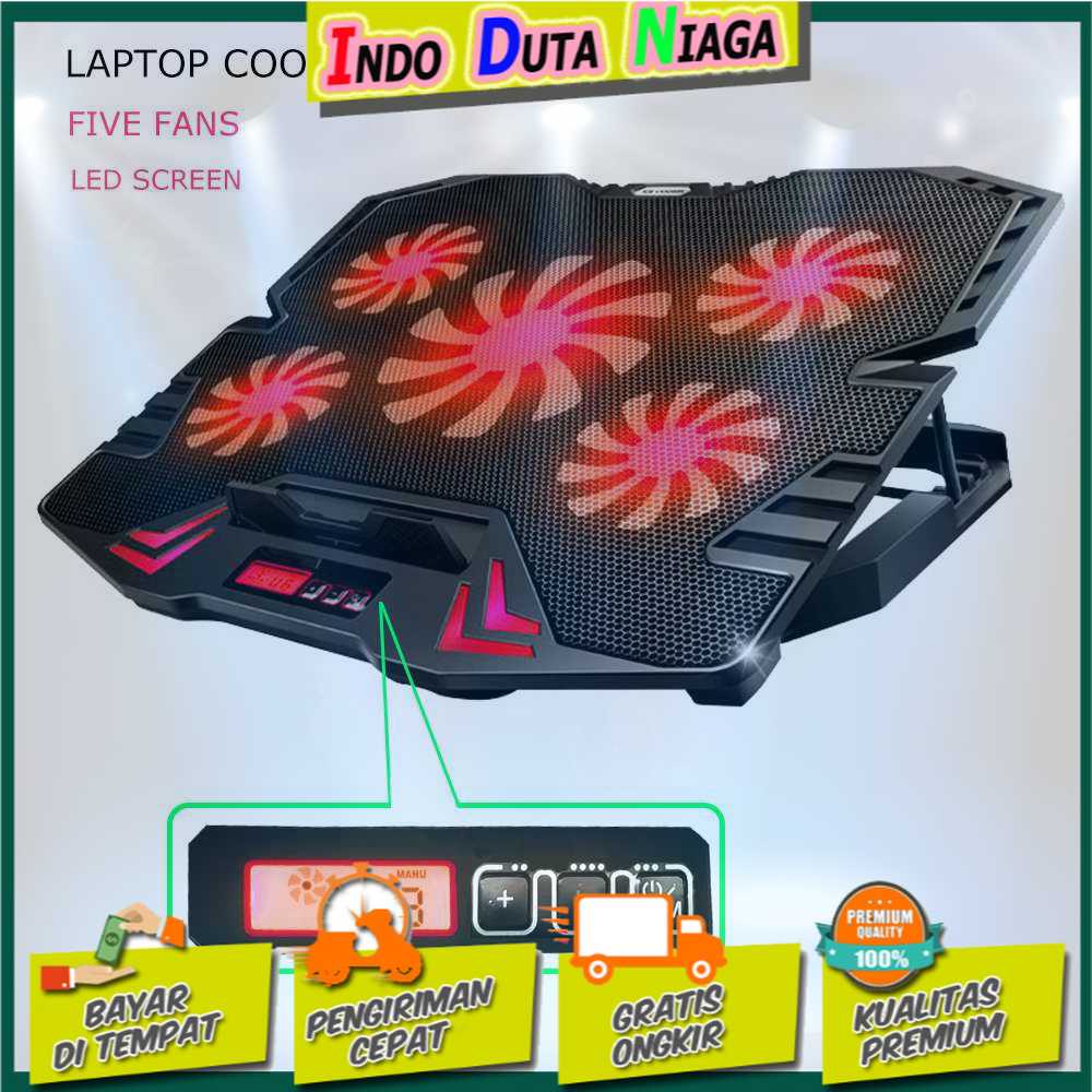 IDN TECH - Taffware FAN Cooling Pad Laptop 5 Kipas - K5