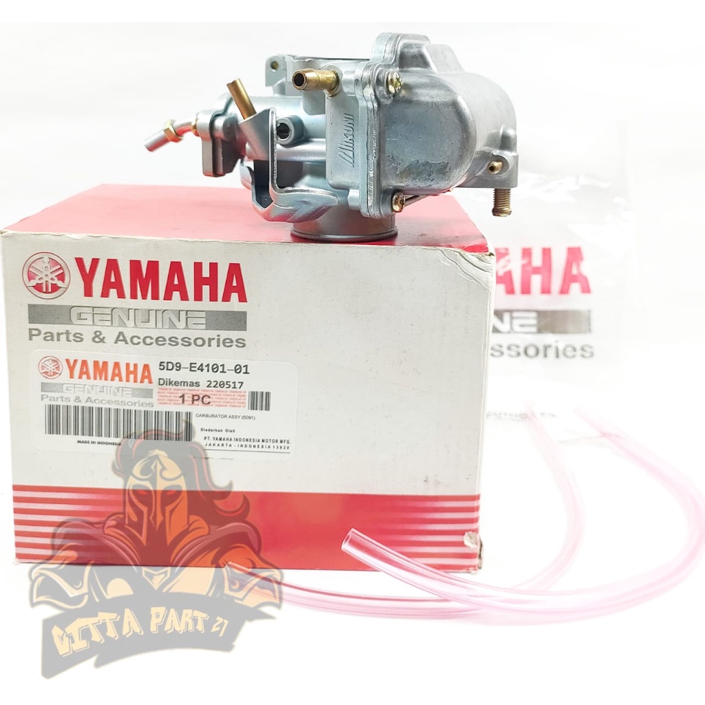 KARBURATOR CARBURATOR MIKUNI 5D9 KUALITAS ORIGINAL YAMAHA VEGA ZR VAEGA RR JUPITER Z NEW ( ROBOT )