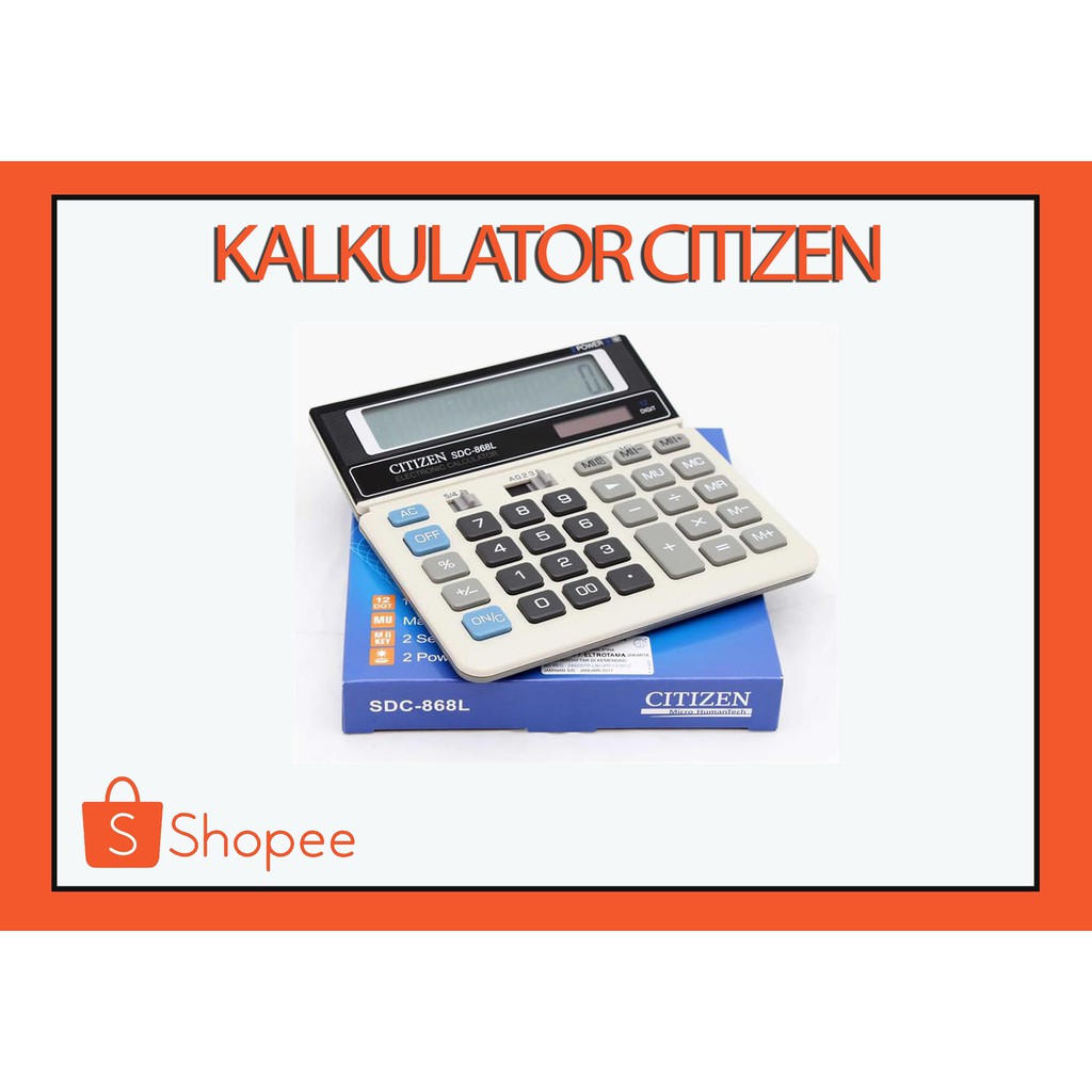 

kalkulator citizen sdc-868l