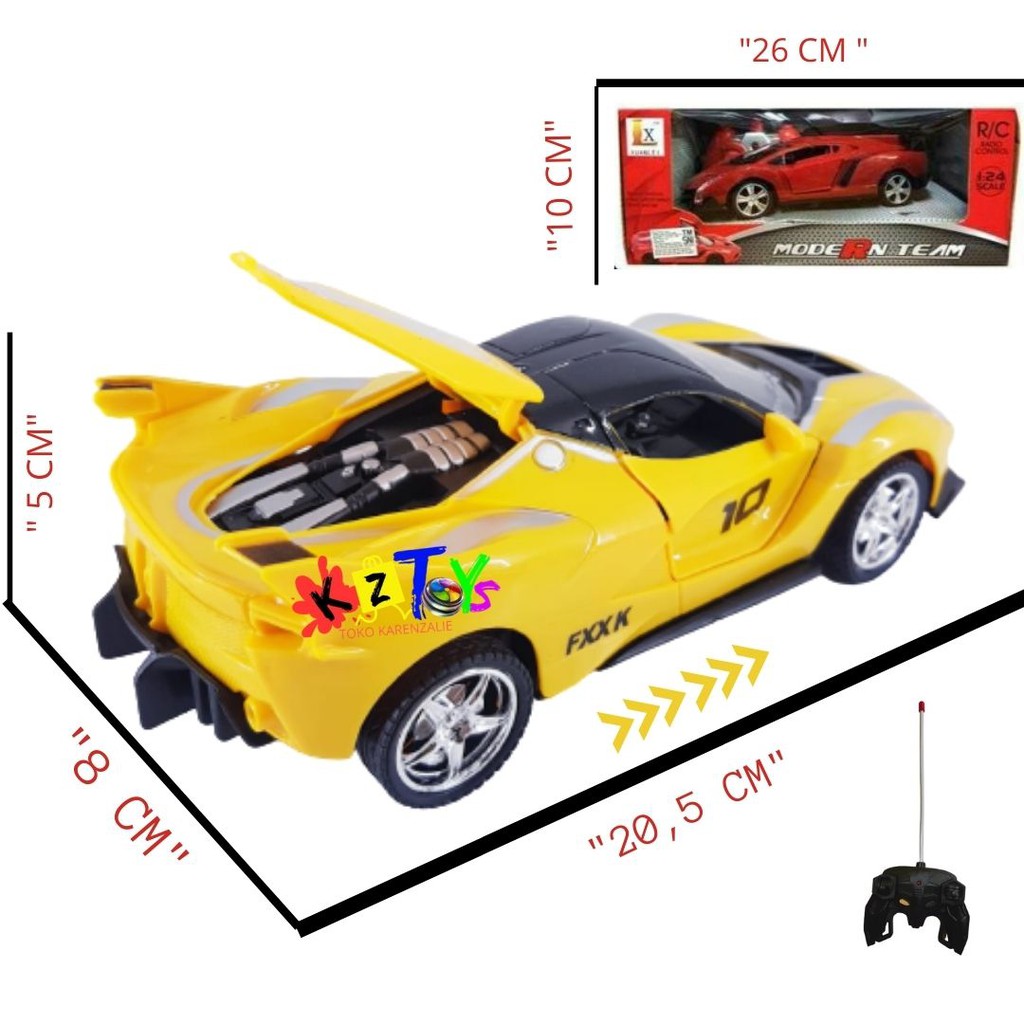 MAINAN MOBIL REMOTE MODERN TEAM REMOTE CONTROL SUPER SPEED 1:22