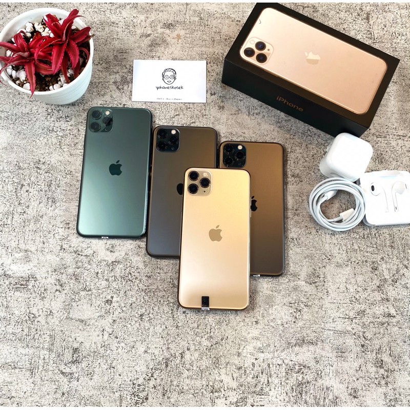 11 PRO MAX 64GB garansi ibox On , fullset oem