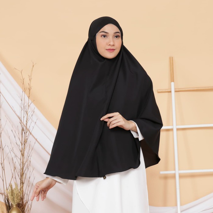 Jilbab Syari Instan Bergo MARYAM tanpa pet khimar bahan wolfis PREMIUM ukuran jumbo original lembut