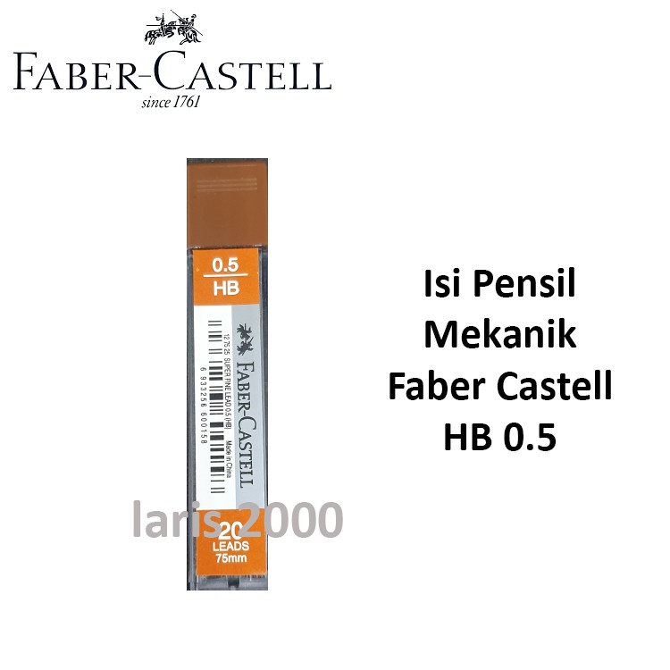 

Isi Pensil Mekanik Faber Castell 0.5 HB
