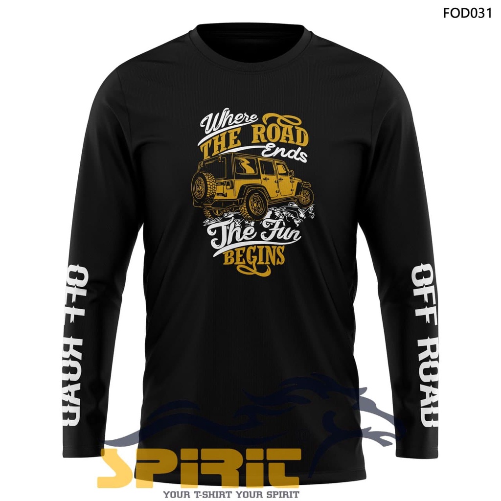 T-Shirt offroad jeep 4x4 adventure kaos baju pria offroad olahraga petualang outdoor otomotif racing