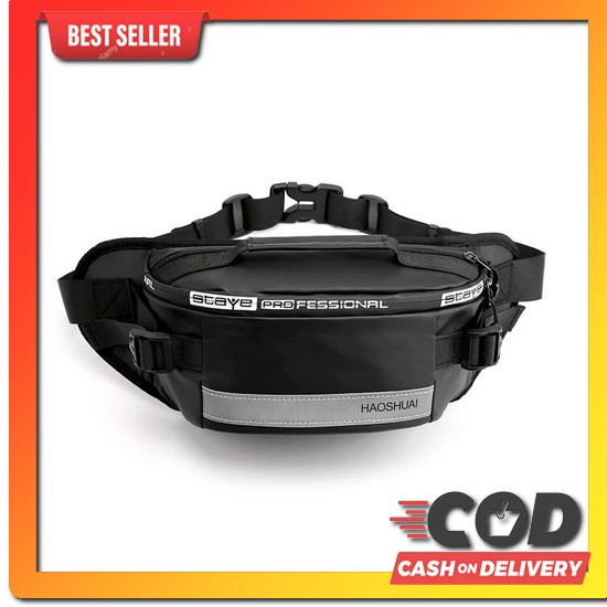 Tas Slempang Pria 2022 Tas Slempang Pria Anti Air Kekinian Terlaris Te Waistbag Pria Waterproof Prof