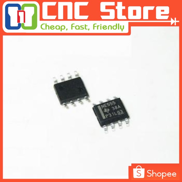 [ICS-0034] NE555 SOP8 SOP-8 SMD 555 CLOCK TIMER OSCILLATOR IC