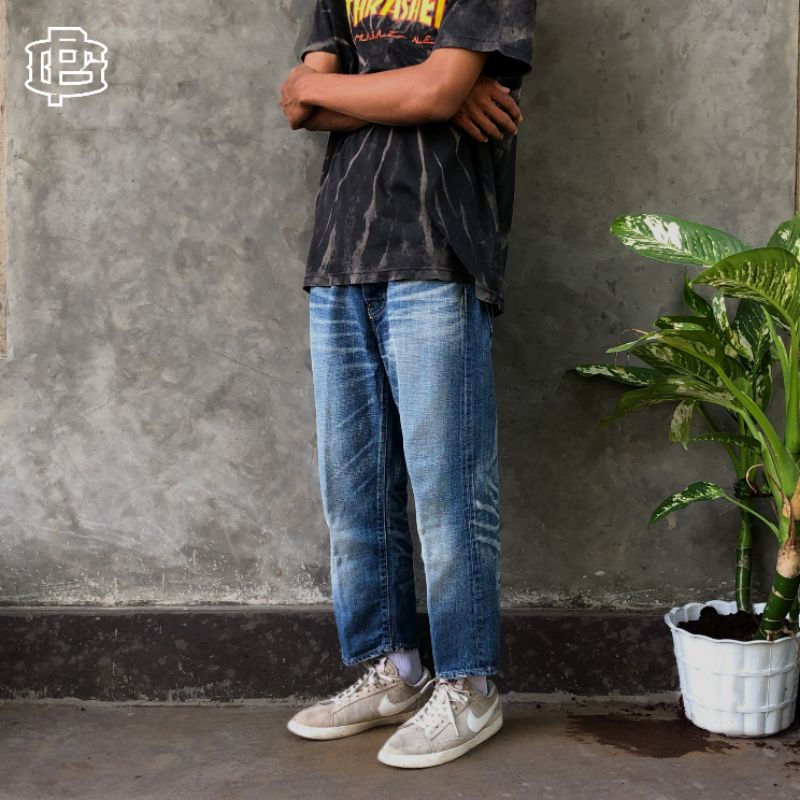 Omingod Selvedge Denim Pants | jeans Selvedge second / blue jeans / blue jeans selvedge