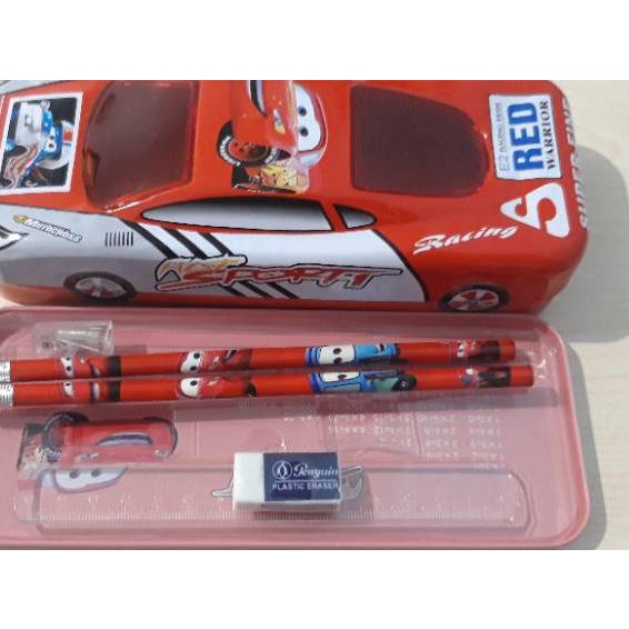 

HOT SALE!! KODE-288 Tempat Pensil Study Set 2 Tingkat Mobil Heroes GP 008