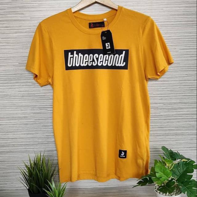 T-shirt pria 3second
