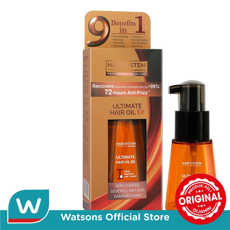 Watsons Hair System Ultimate Hair Oil 70ml