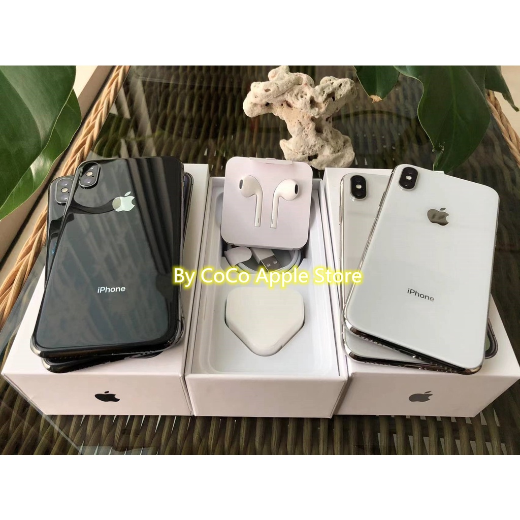 iPhoneX 64GB All Sim Silent Fullset Original Second Mulus100% Like New 3utools All Green ( Garansi 1 Tahun)