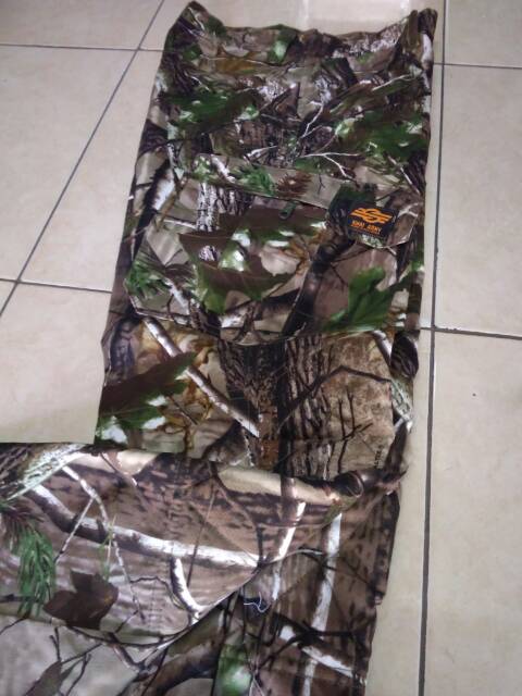 Celana camo perbakin/celana realtree green/celana hunting sinai