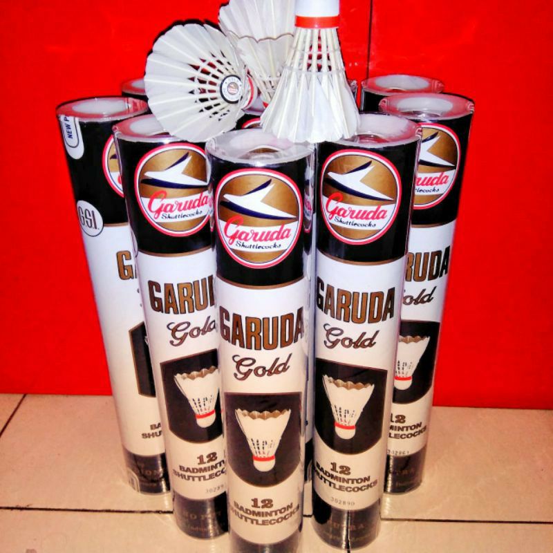 SHUTTLECOCK GARUDA GOLD BADMINTON BULUTANGKIS | BOLA RAKET KOK BULU TANGKIS