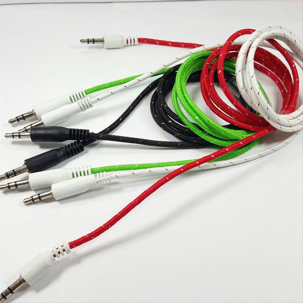 Kabel AUX 3.5 mm Jack Audio Speaker to Handphone