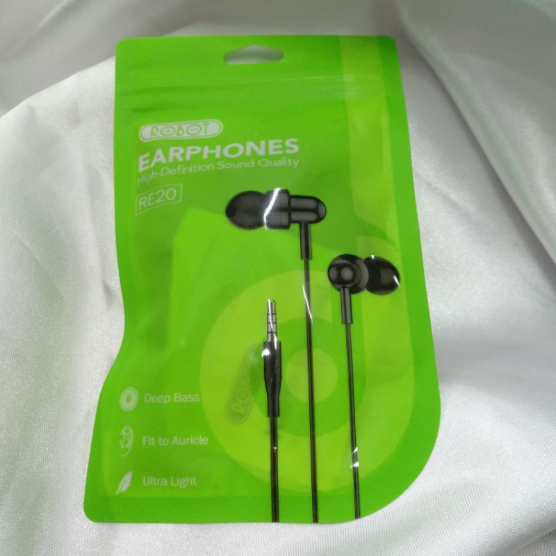 earphone robot RE20 Original jack 3.5mm