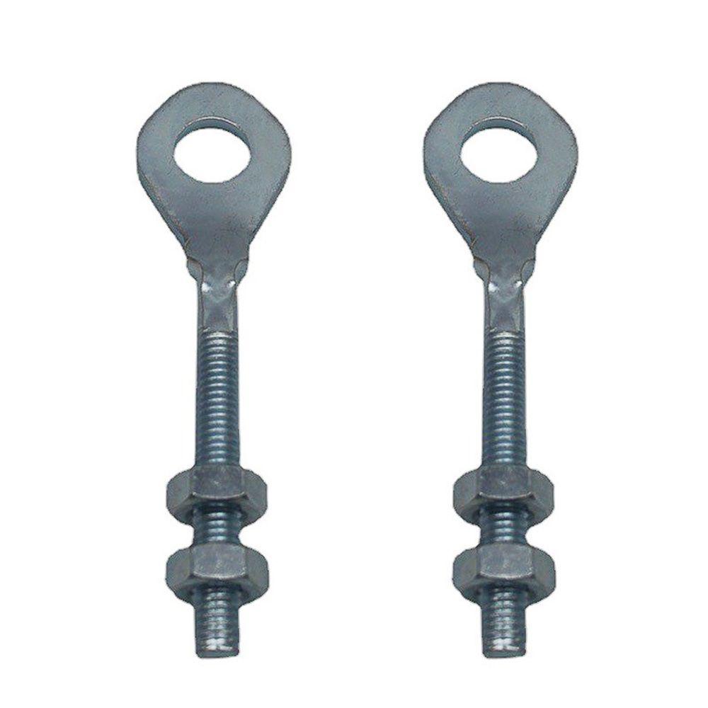 Lanfy Chain Adjuster Stainless Steel 2Pcs/Set Untuk 50CC 70CC 90CC Perlengkapan Motor Aksesoris Motor ATV 12mm Top Chain Device